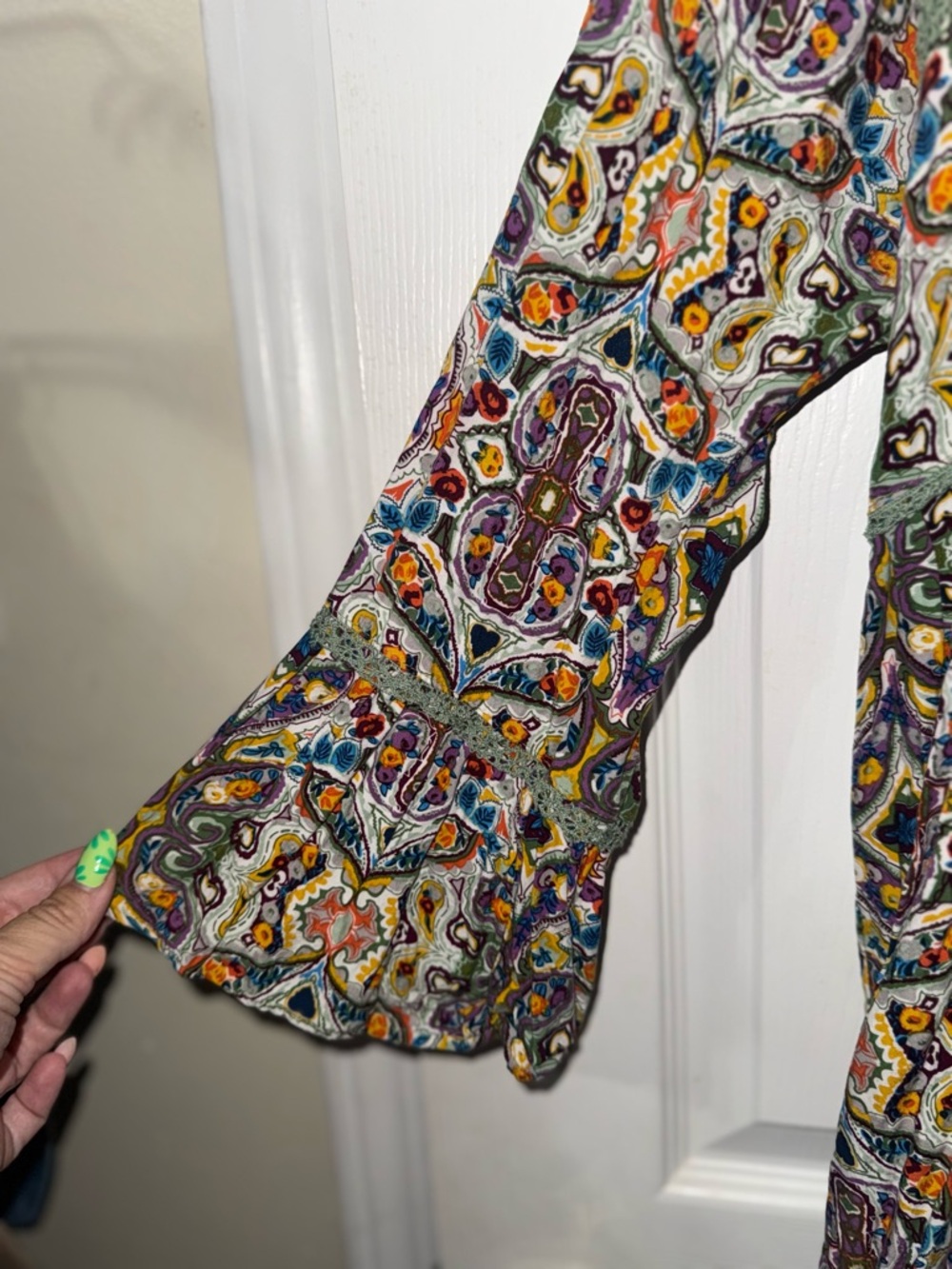 Uncle Frank Paisley and Floral Dress - Picture 4 of 8